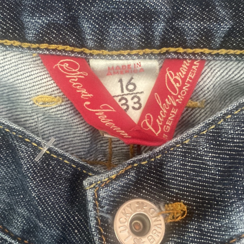 Lucky Brand jeans size 16/33 short inseam “Maggie” - Picture 2 of 6